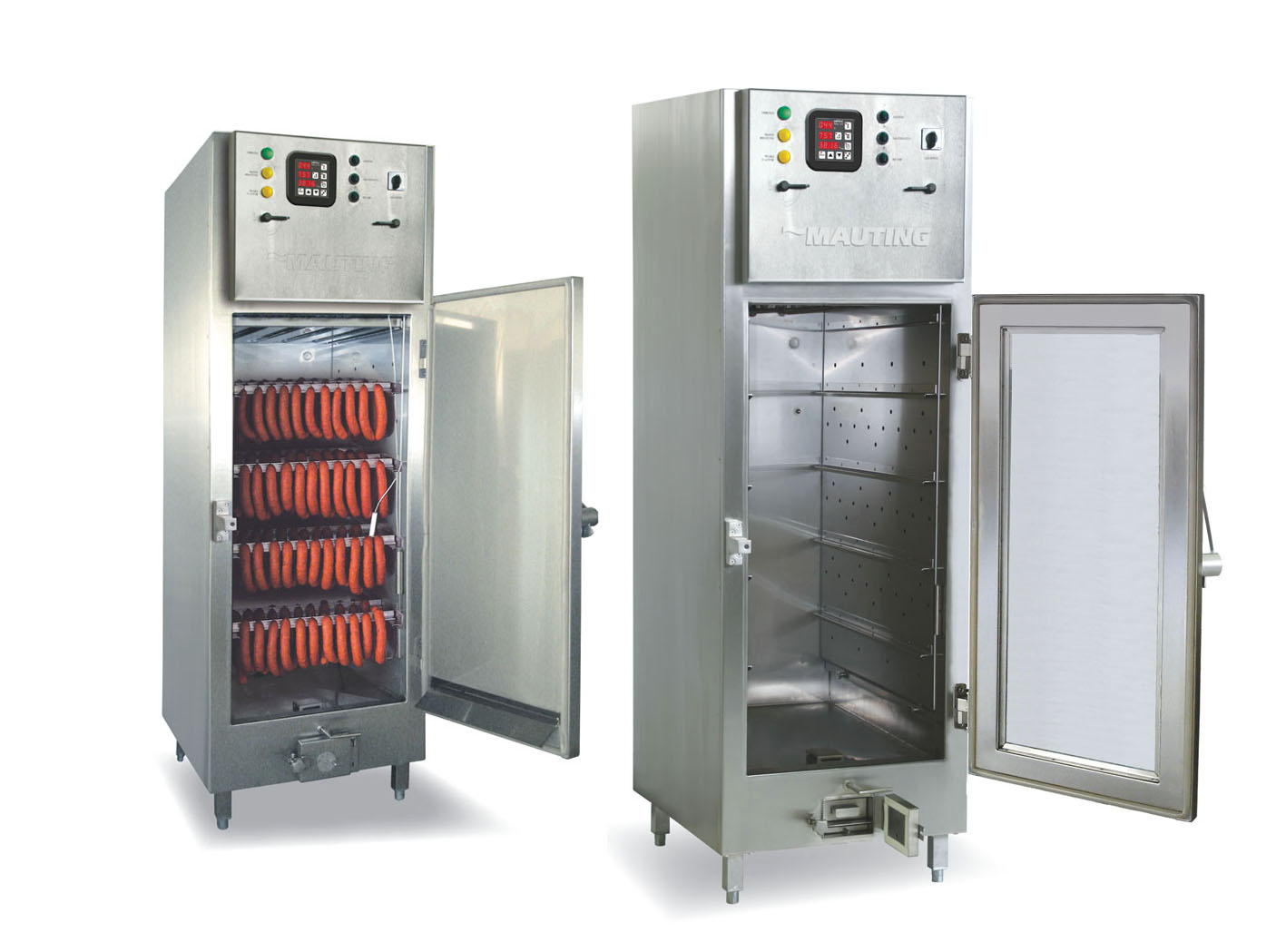 Horno para cocción, secado, ahumado de embutidos para producción artesanal de embutidos