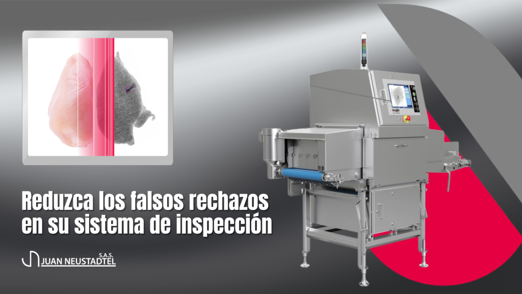 Máquina de rayos X para detección de contaminantes