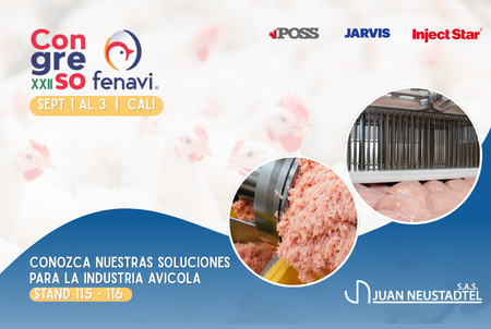 Soluciones Juan Neustadtel SAS para el procesamiento en la industria avícola en Fenavi